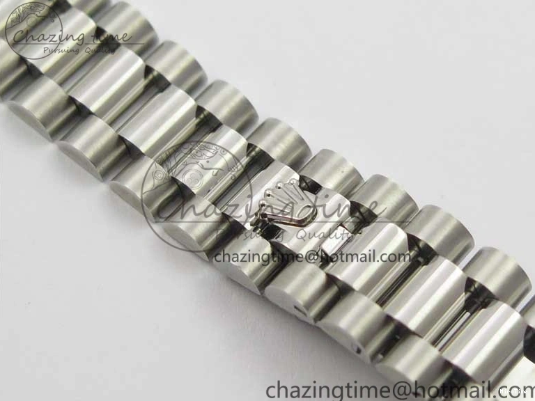 MiroTime 0402 Datejust 31mm 278275 SS Crystal Bezel BP Maker Best Edition Pink Roman Dial Crystal @6 on SS President Bracelet Contemporary 3082